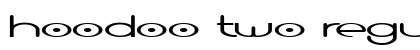 hoodoo two Regular font free download