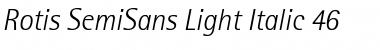 Download RotisSemiSans Light Font