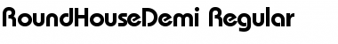 Download RoundHouseDemi Font