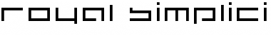 Download royal simplicity Font