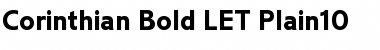 Corinthian Bold LET Font