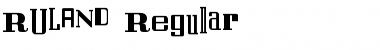 RULAND Regular Font