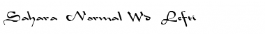 Download Sahara-Normal Wd Lefti Font
