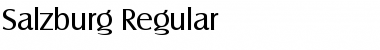 Download Salzburg-Regular Font