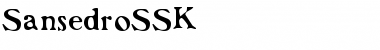 SansedroSSK Regular Font