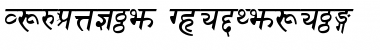 Sanskrit BoldItalic