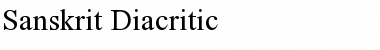 Sanskrit Diacritic Regular Font