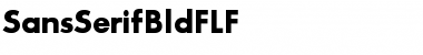 SansSerifBldFLF Regular Font