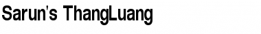 Sarun's ThangLuang Regular Font