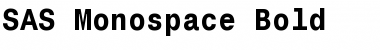 SAS Monospace Bold Regular Font