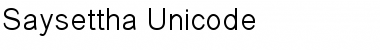 Saysettha Unicode Regular Font