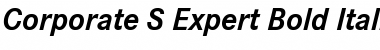 Corporate S Expert BQ Font