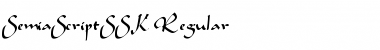 SemiaScriptSSK Regular Font