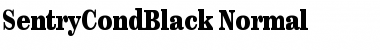SentryCondBlack Font