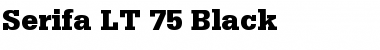 Serifa LT 55 Roman Font