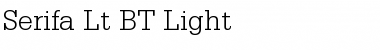Serifa Lt BT Light