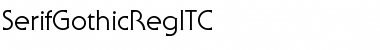 Download SerifGothicRegITC Font