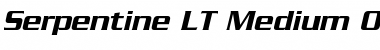 Serpentine LT Regular Font