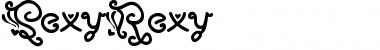 SexyRexy Regular Font