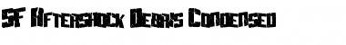 Download SF Aftershock Debris Condensed Font