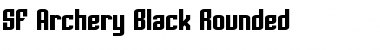 SF Archery Black Rounded Regular Font