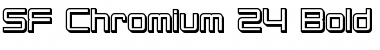 SF Chromium 24 Font