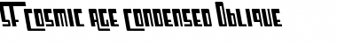 SF Cosmic Age Condensed Font