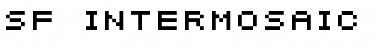 SF Intermosaic Regular Font