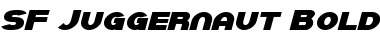 SF Juggernaut Font