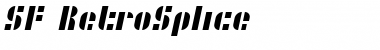 SF RetroSplice Regular Font