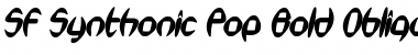 SF Synthonic Pop Bold Oblique Font