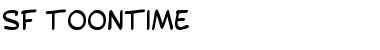 SF Toontime Regular Font