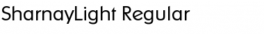 SharnayLight Regular Font