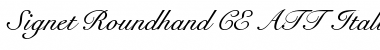 Signet Roundhand Italic