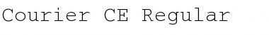 Courier CE Regular Font