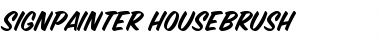 SignPainter HouseBrush Font