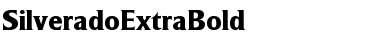 SilveradoExtraBold Font