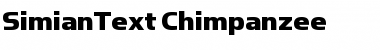 SimianText-Chimpanzee Medium Font