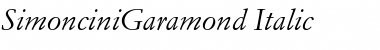 SimonciniGaramond Font