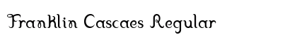 Franklin Cascaes Regular Font Preview