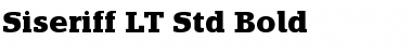 Siseriff LT Std Bold Regular Font