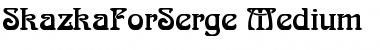 SkazkaForSerge Font