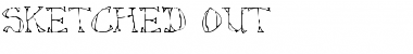 Sketched Out Regular Font
