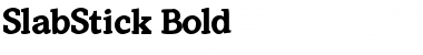 SlabStick Bold Font