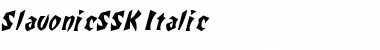 SlavonicSSK Italic