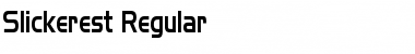 Slickerest normal Font