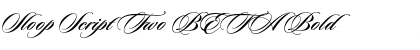 Sloop Script Two BETA Font