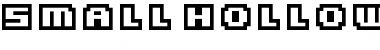 Small Hollows Regular Font