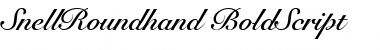 SnellRoundhand Font