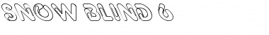 Snow-blind 6 Regular Font